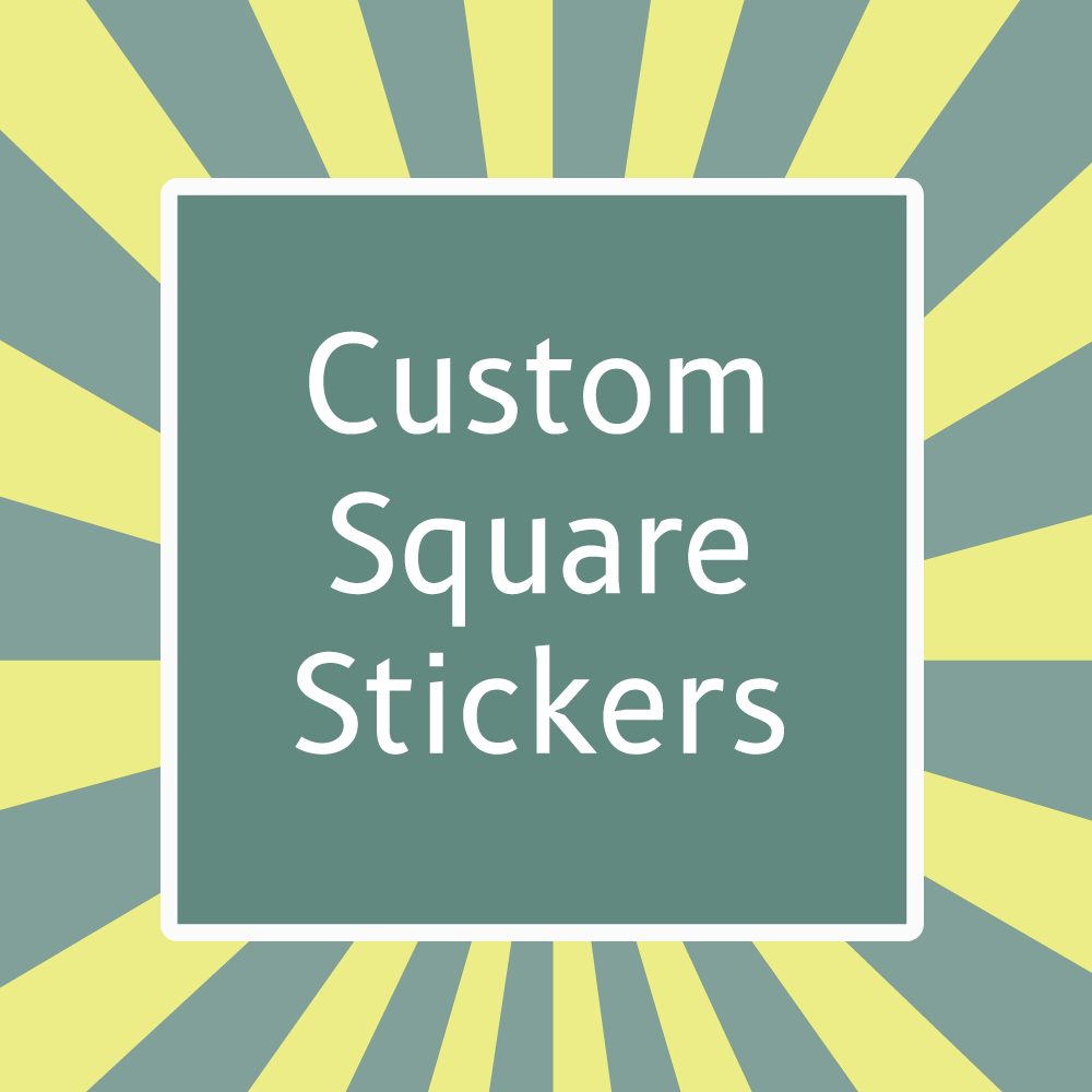 Custom Square Stickers