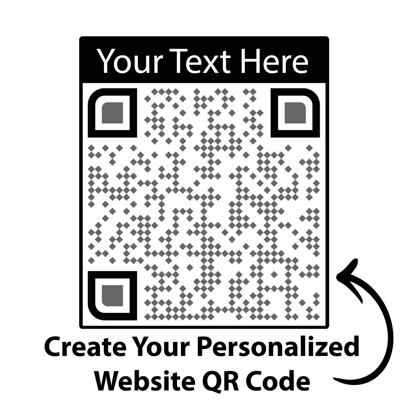 Custom QR Code Sticker
