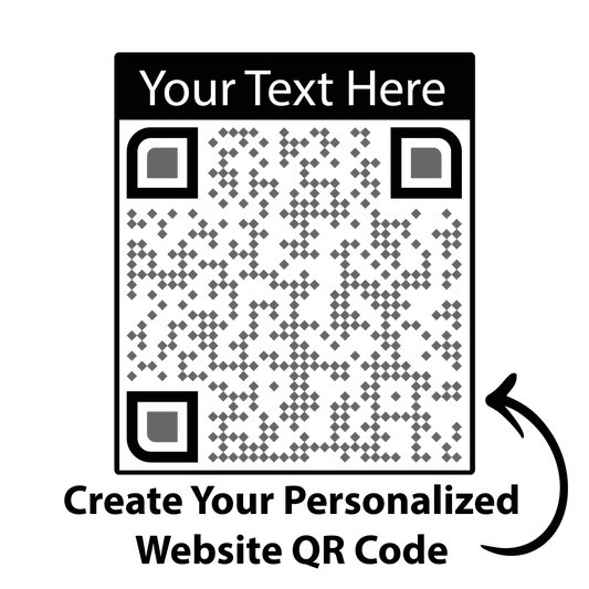 Custom QR Code Sticker